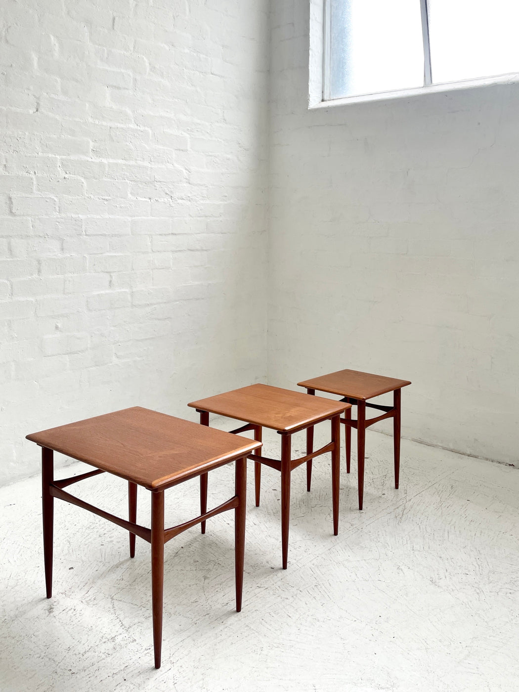Kai Kristiansen Teak Nesting Tables
