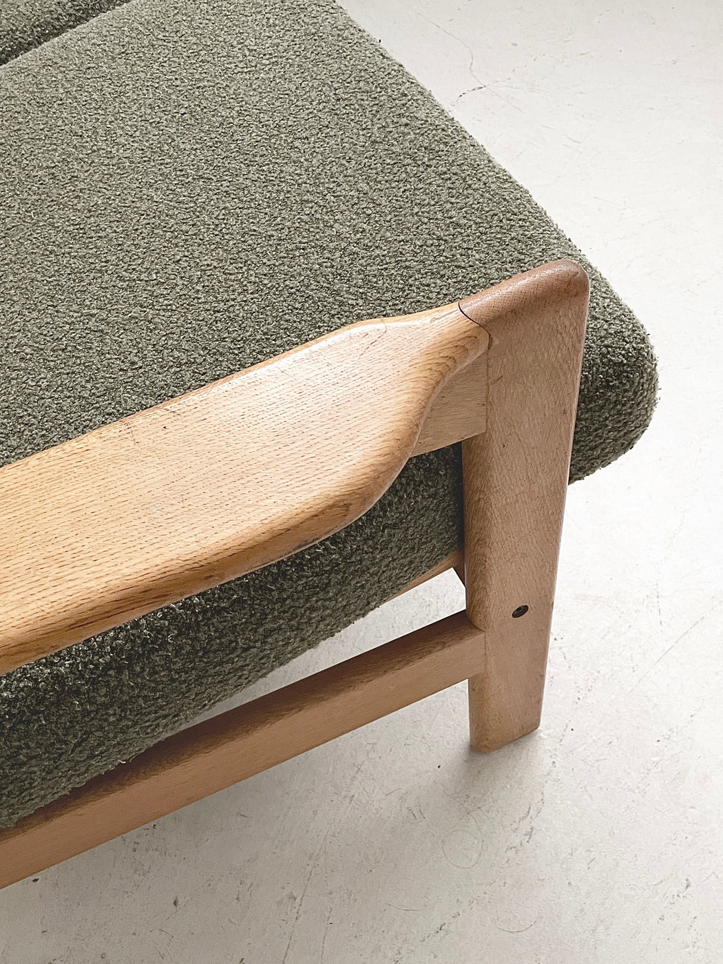 Danish Oak Sofa
