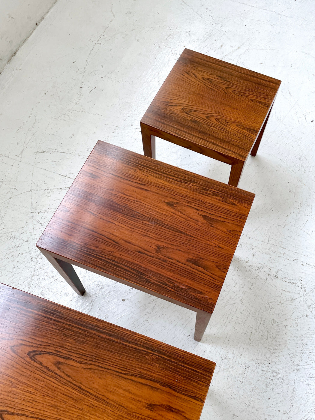 Severin Hansen Rosewood Nesting Tables