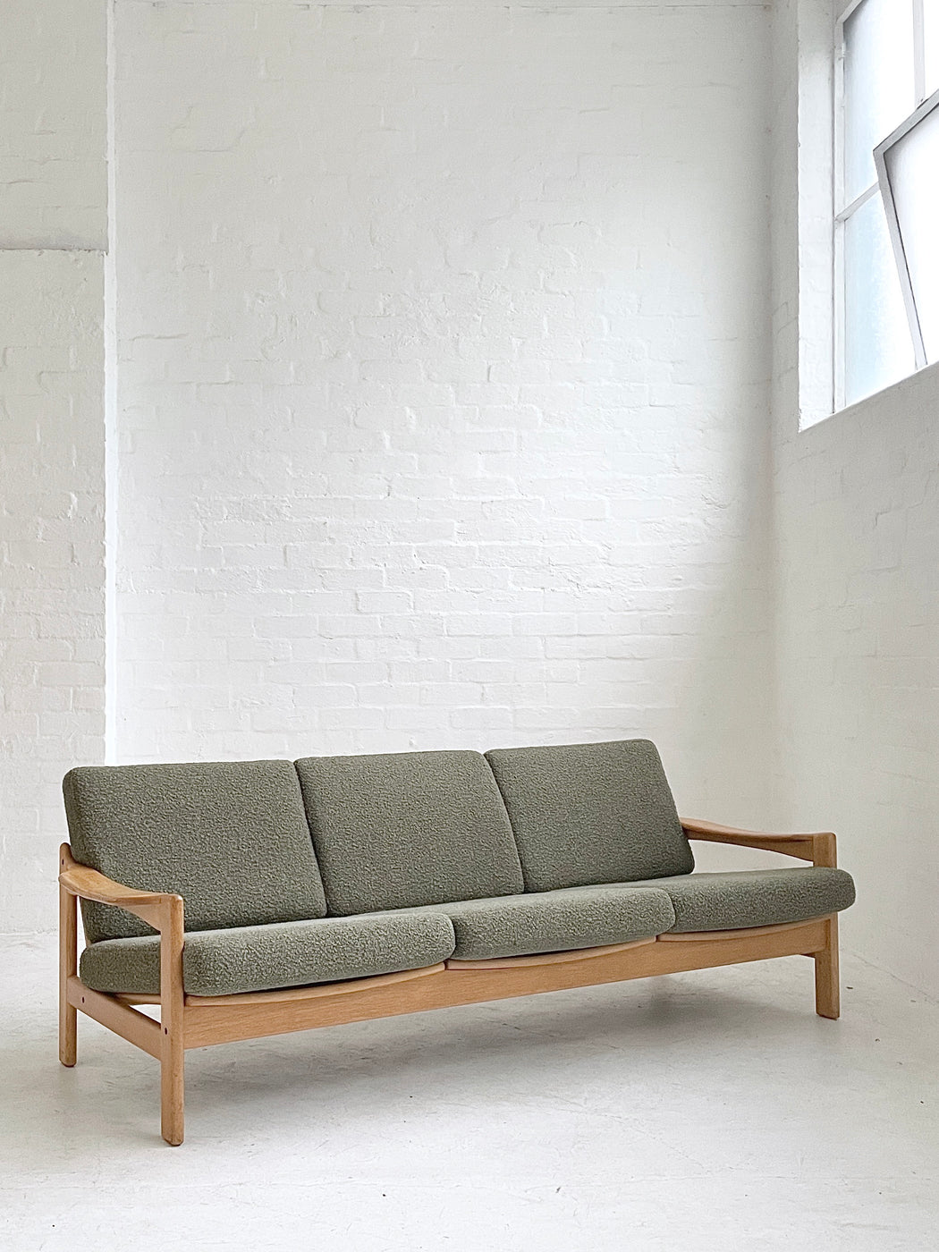 Danish Oak Sofa