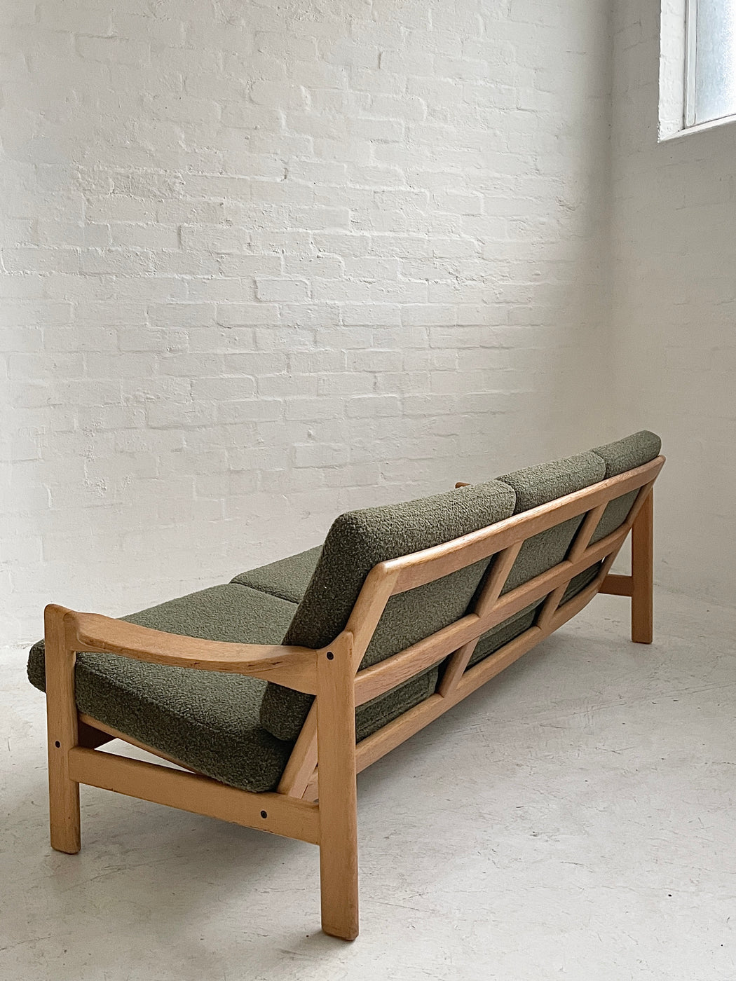Danish Oak Sofa