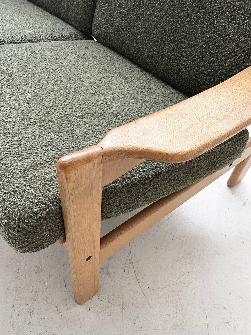 Danish Oak Sofa