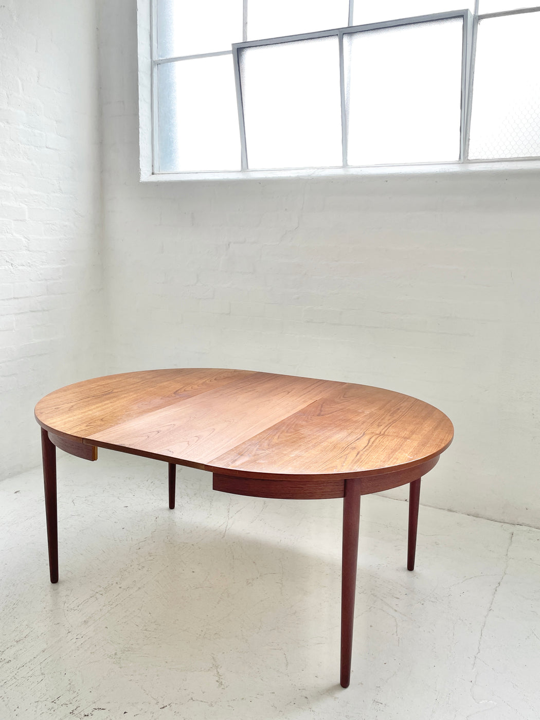 Danish Teak Circular Dining Table