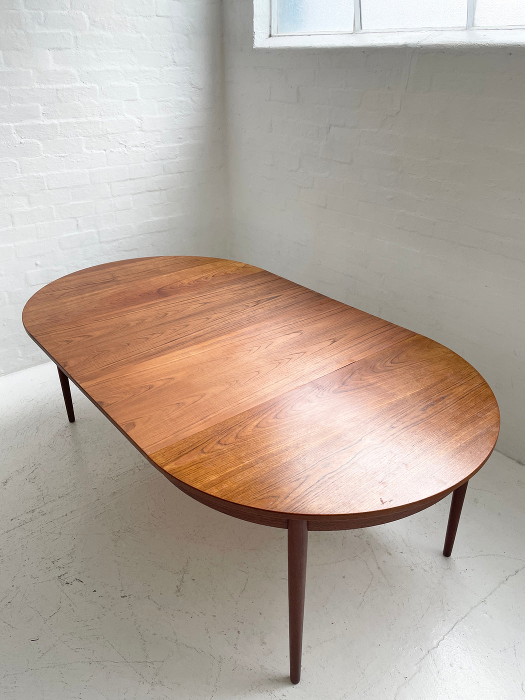 Danish Teak Circular Dining Table