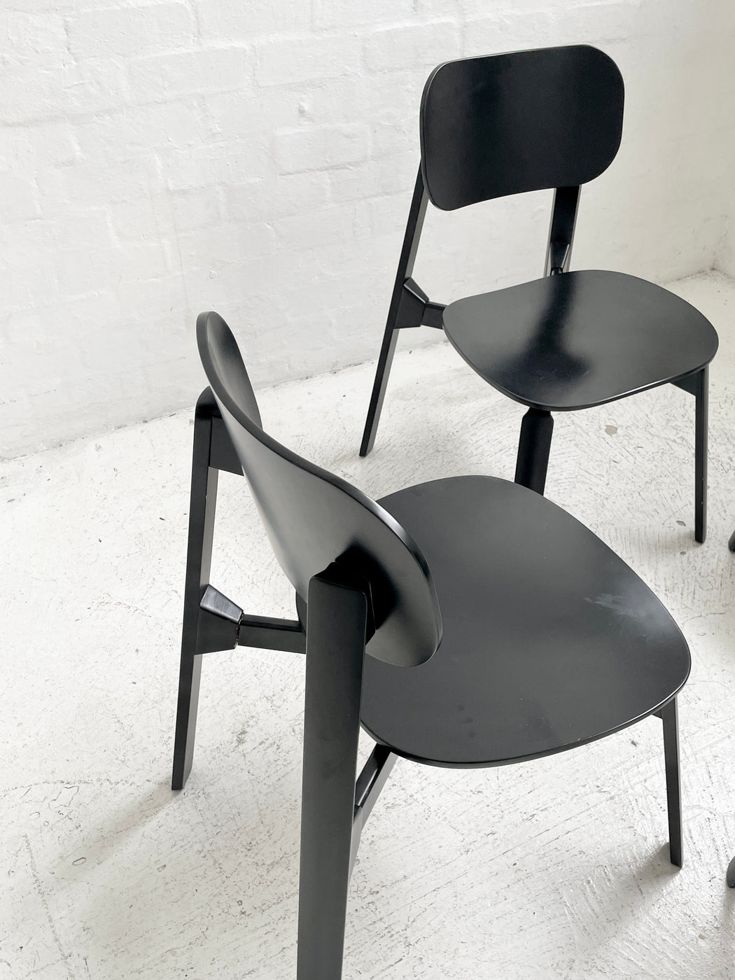 Set of 4 Elena Casanovas & Roman Bianco 'Bark' Chairs