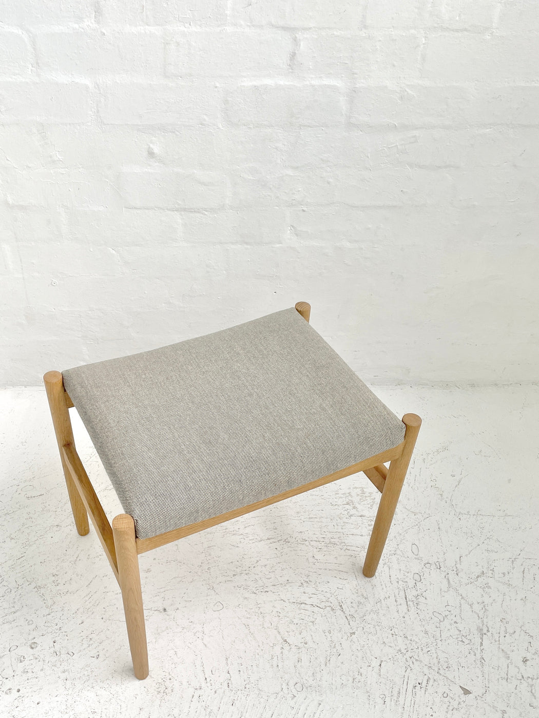 Hugo Frandsen Oak Stool