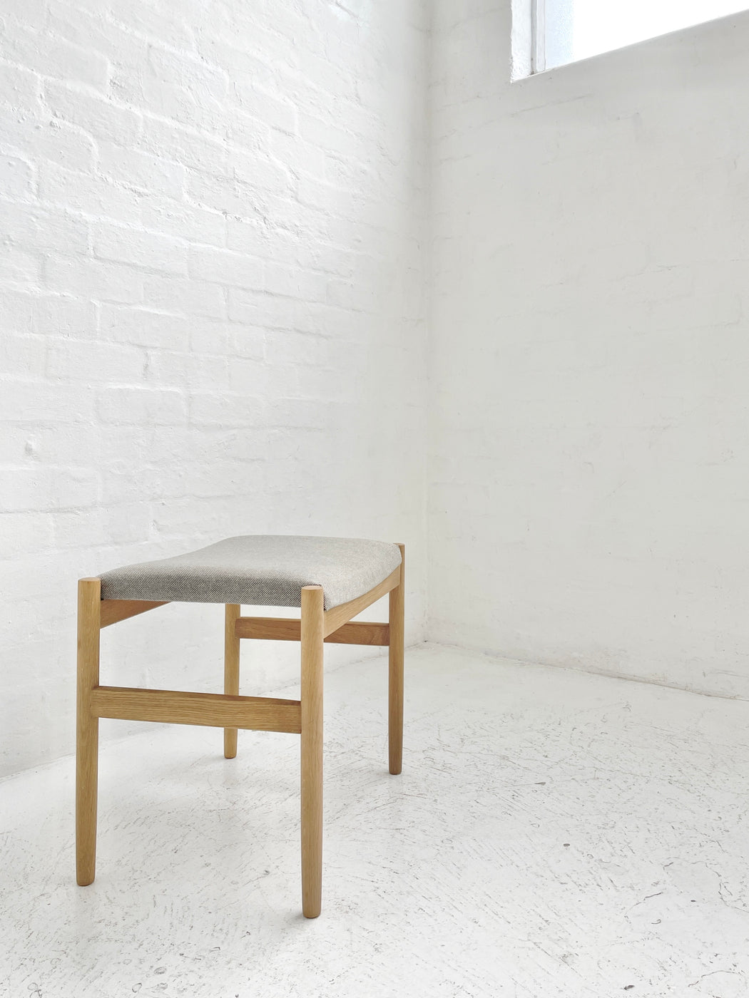 Hugo Frandsen Oak Stool