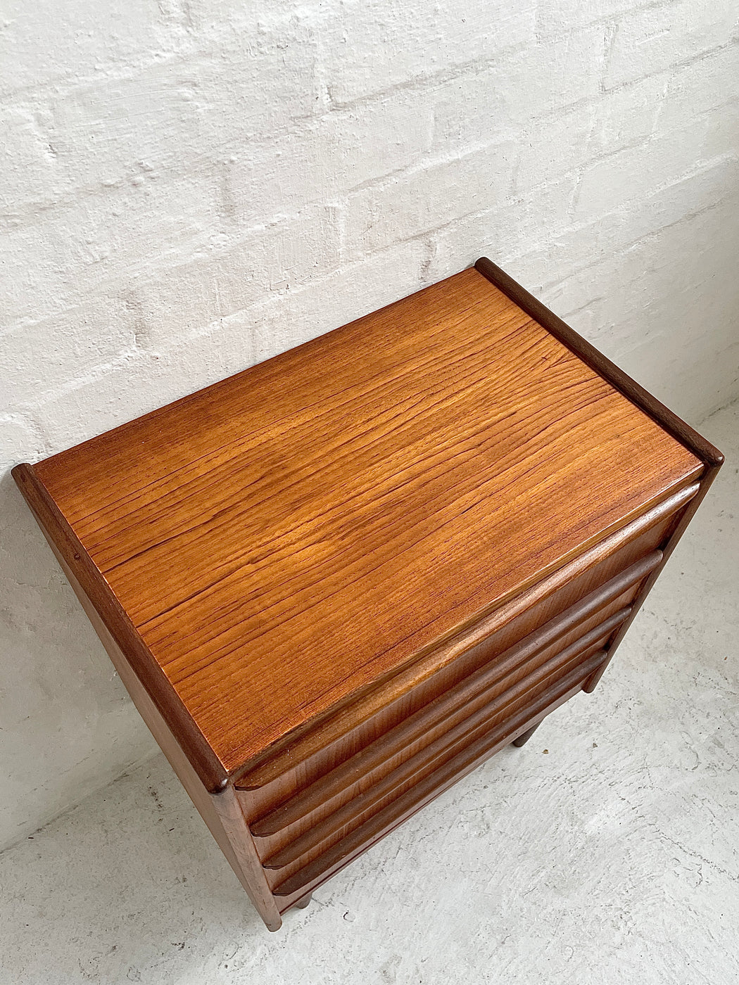 Small Danish Teak Chest of Drawers
