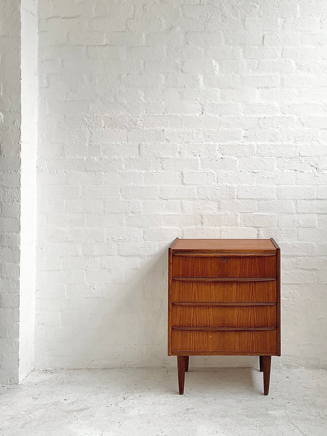 Small Danish Teak Chest of Drawers