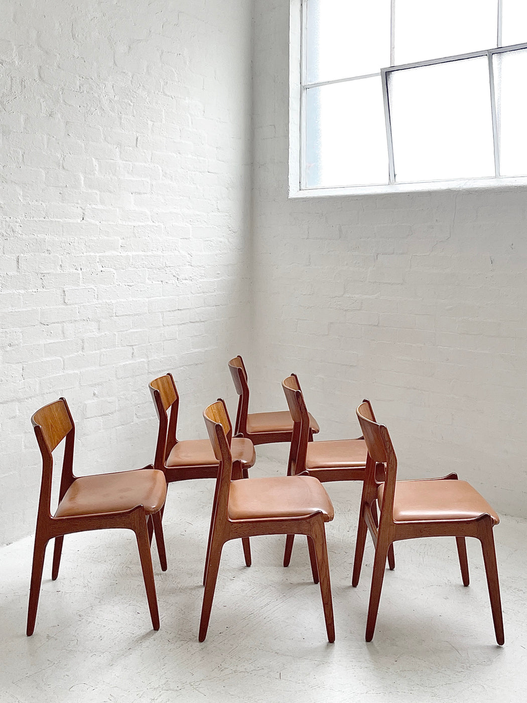 Henning Kjaernulf Teak Dining Chairs