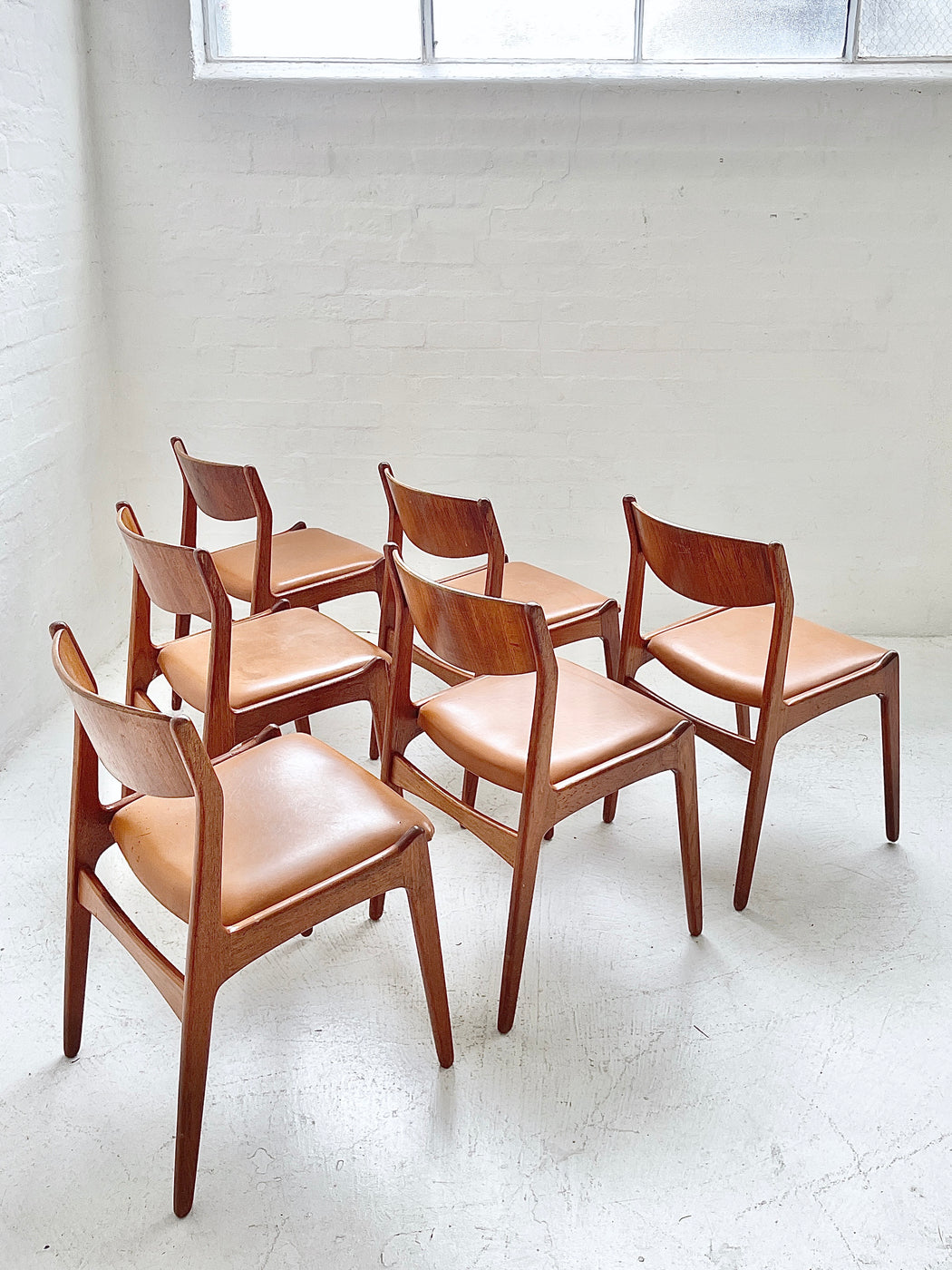 Henning Kjaernulf Teak Dining Chairs