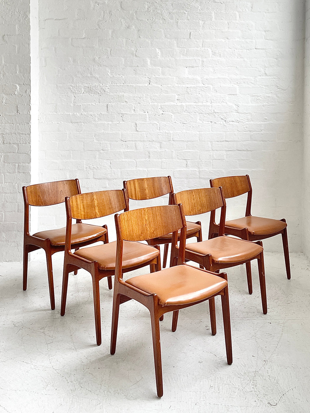 Henning Kjaernulf Teak Dining Chairs