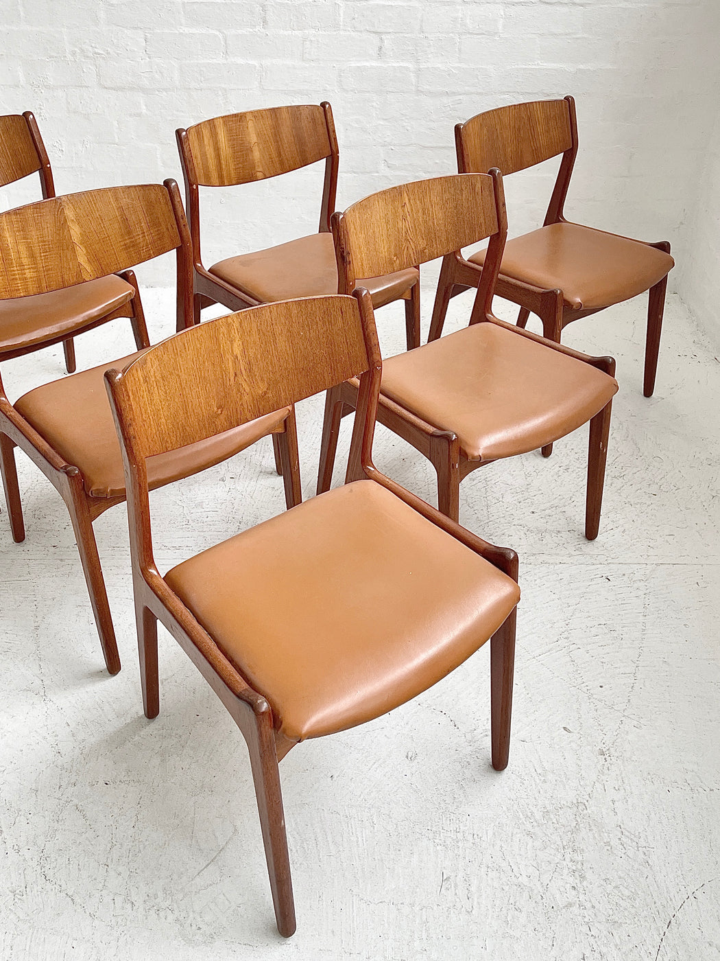 Henning Kjaernulf Teak Dining Chairs