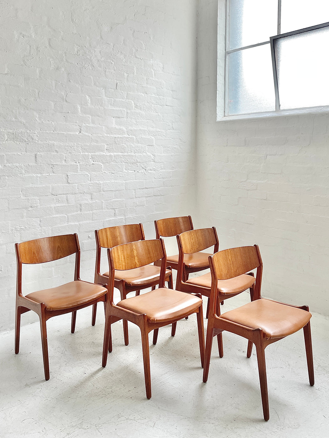 Henning Kjaernulf Teak Dining Chairs