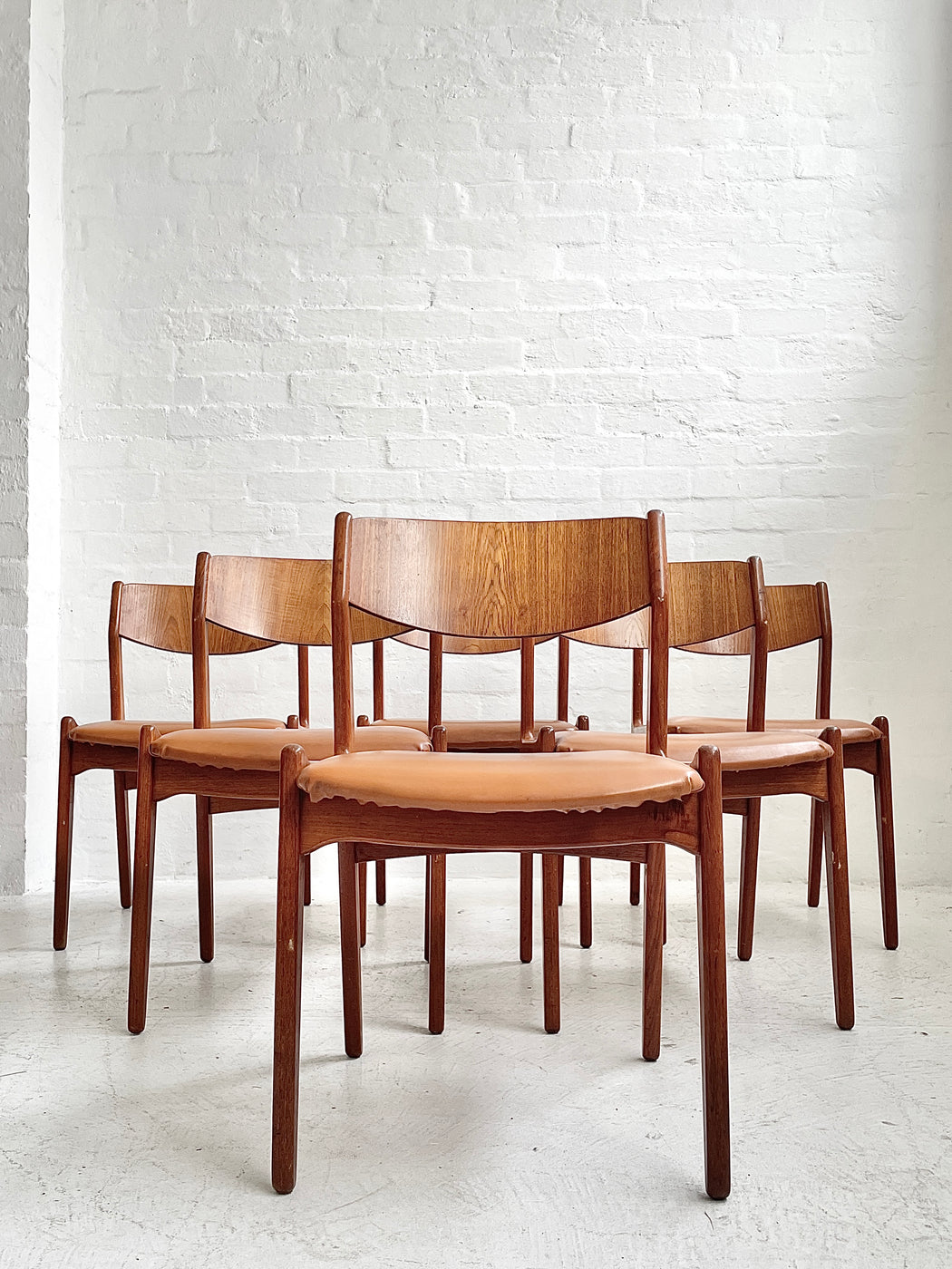 Henning Kjaernulf Teak Dining Chairs