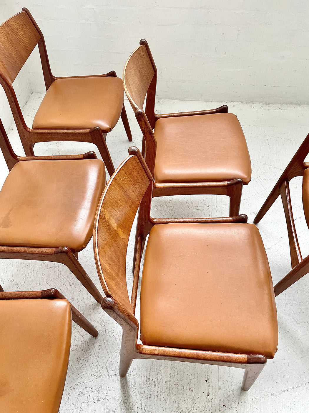 Henning Kjaernulf Teak Dining Chairs