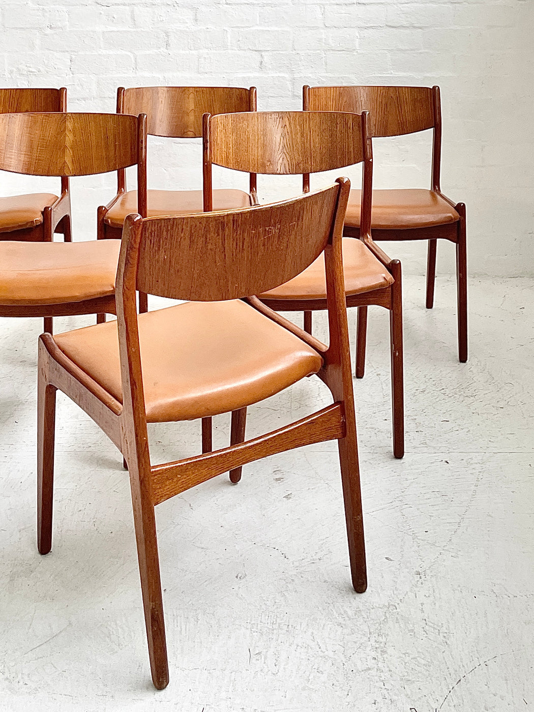 Henning Kjaernulf Teak Dining Chairs