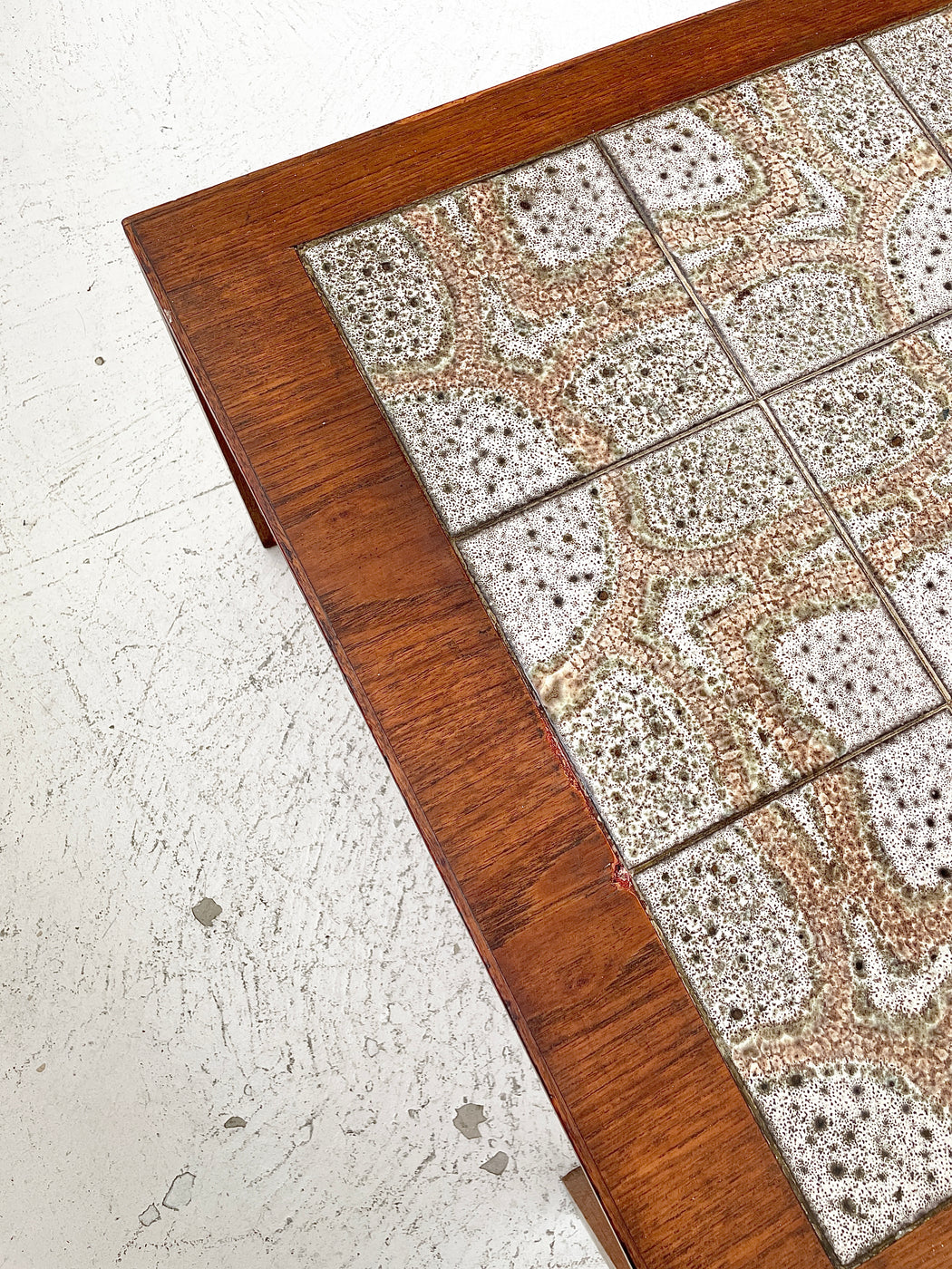 Danish Tile Top Coffee Table