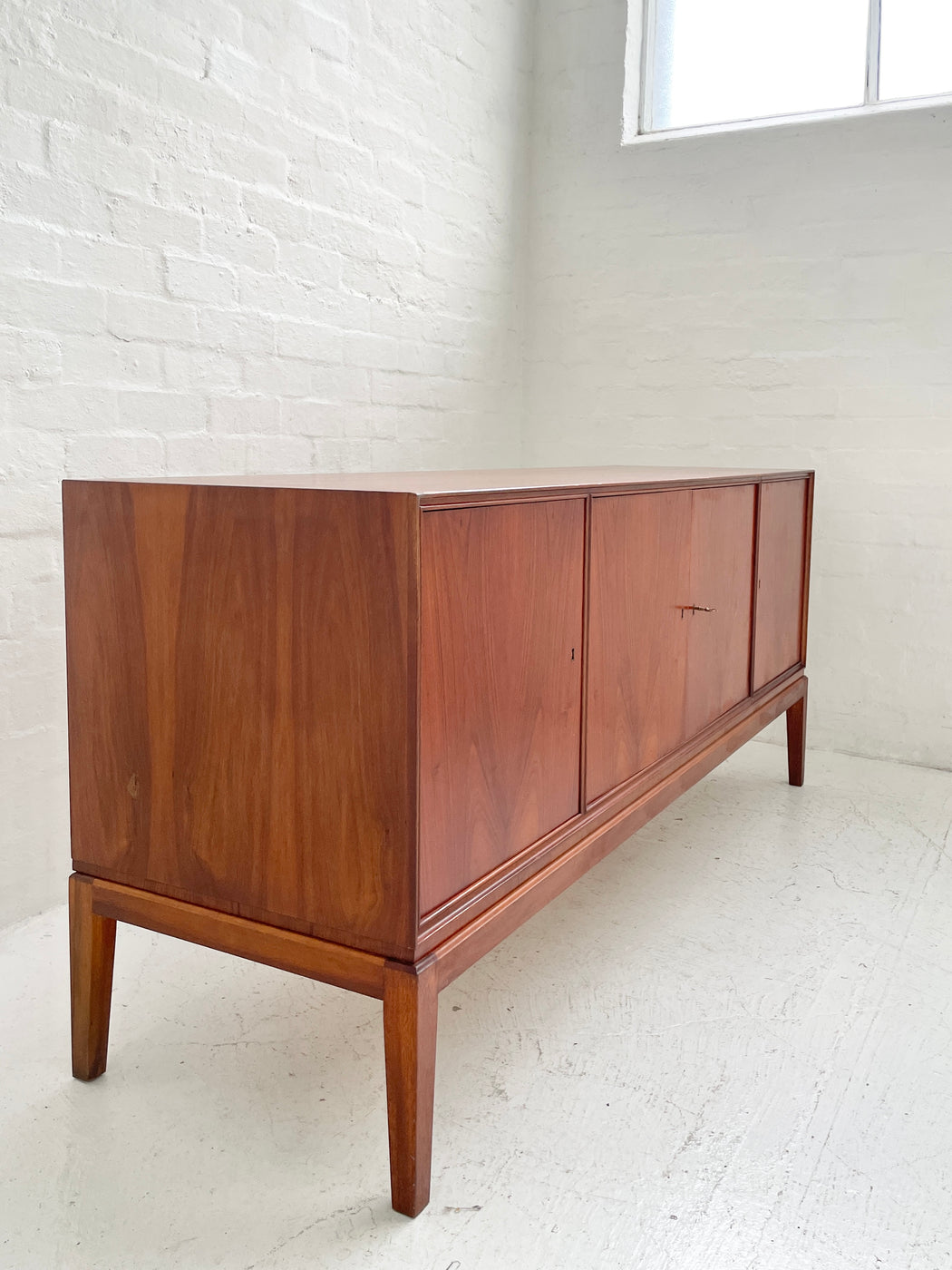 1940s Danish Walnut Sideboard