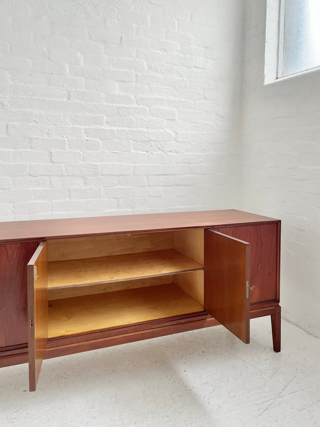 1940s Danish Walnut Sideboard