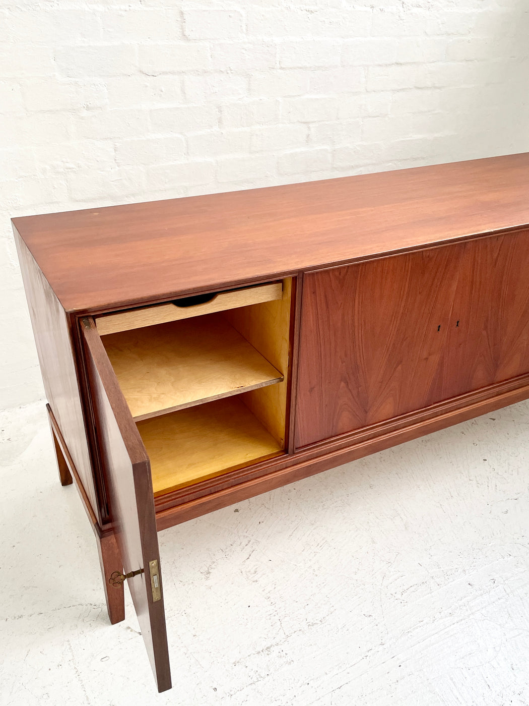 1940s Danish Walnut Sideboard