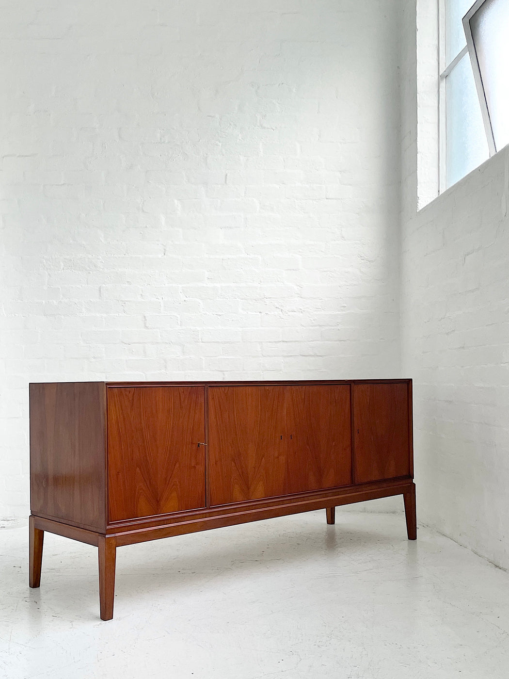 1940s Danish Walnut Sideboard