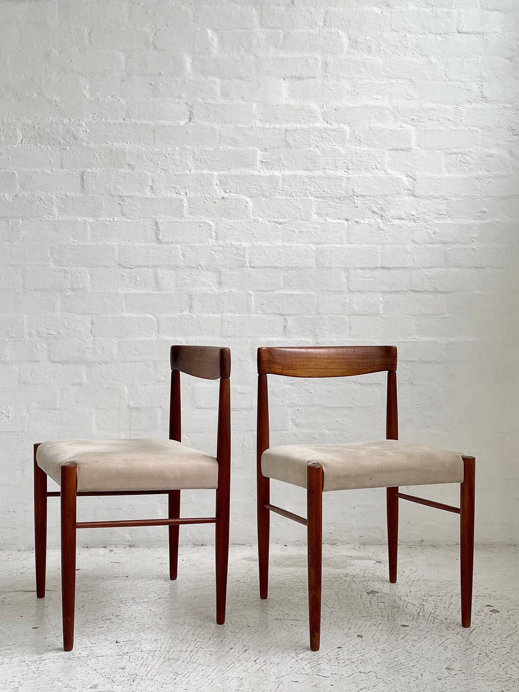 Set of Ten H.W. Klein Teak Dining Chairs