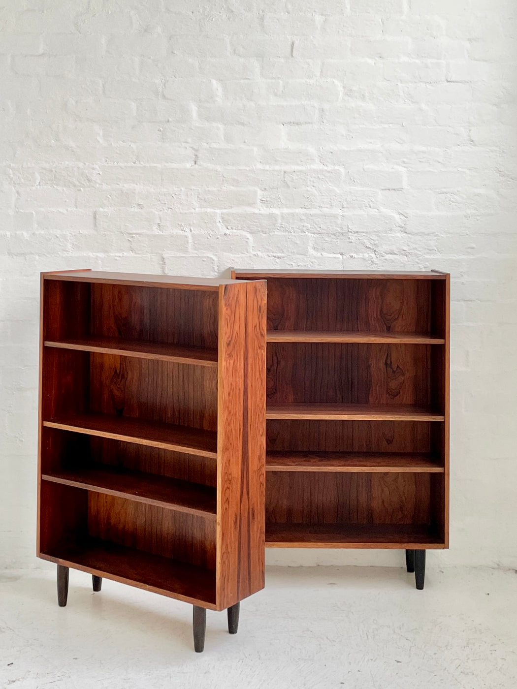 Pair of Danish Rosewood Bookcases