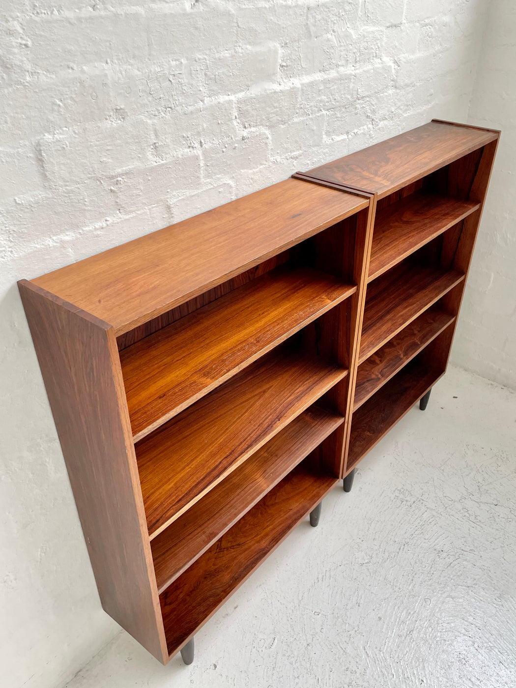 Pair of Danish Rosewood Bookcases
