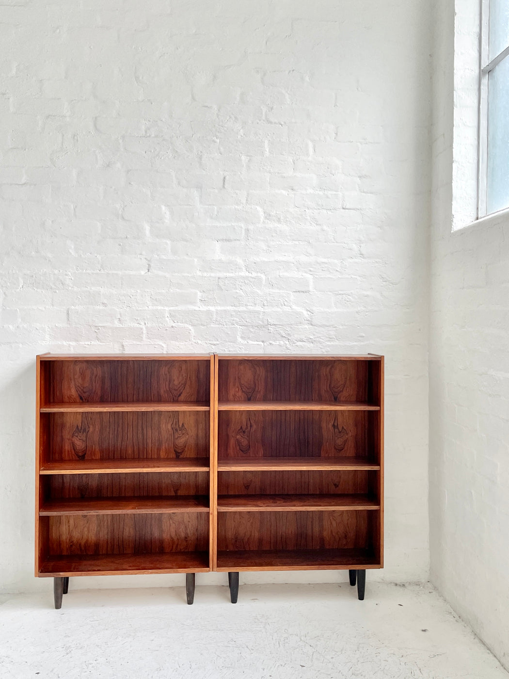 Pair of Danish Rosewood Bookcases