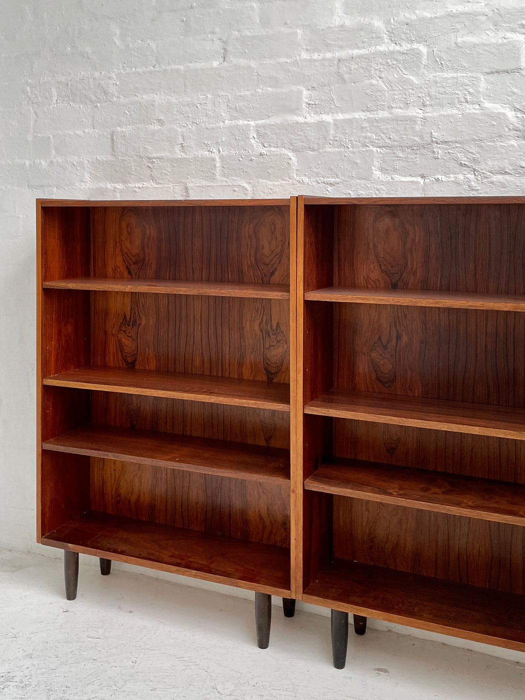 Pair of Danish Rosewood Bookcases