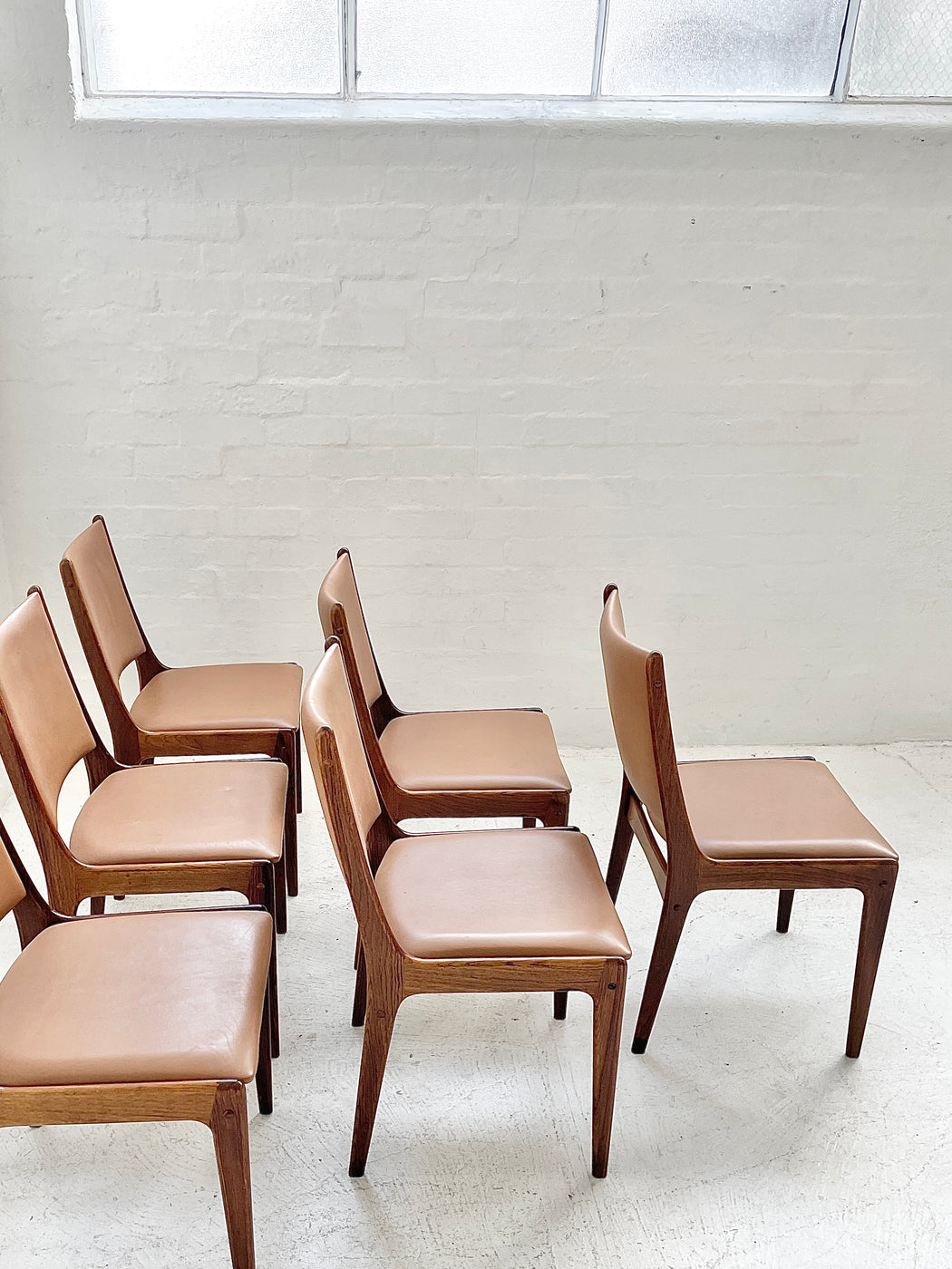 Johannes Andersen Rosewood Dining Chairs