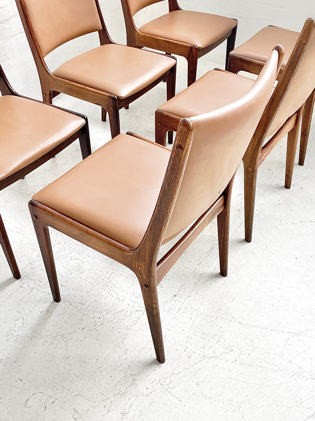 Johannes Andersen Rosewood Dining Chairs