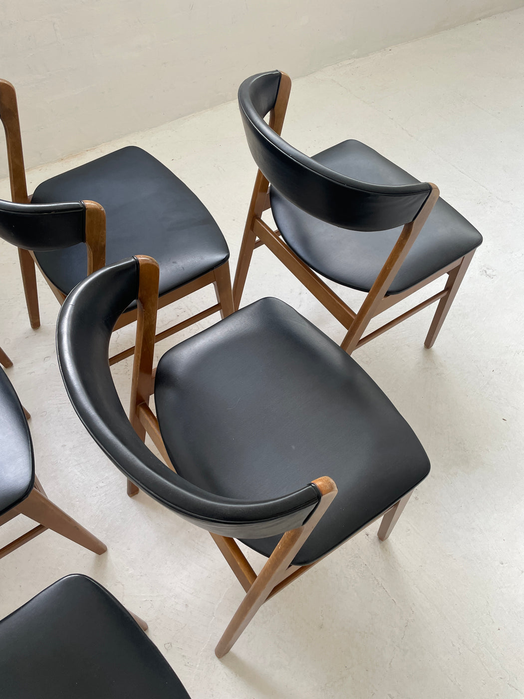 Set of Six Sax 'Round' Chairs