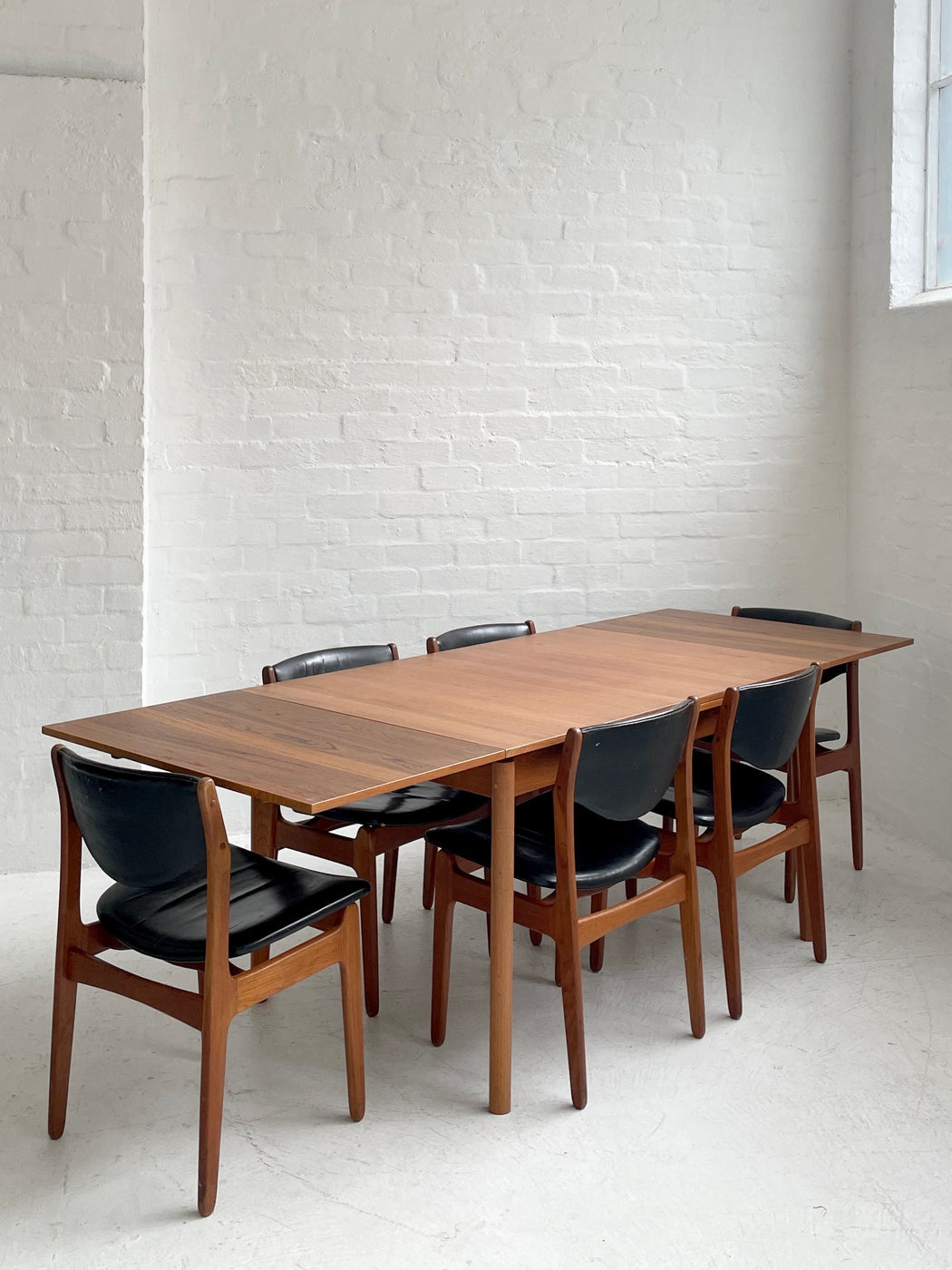Danish Teak Extension Dining Table