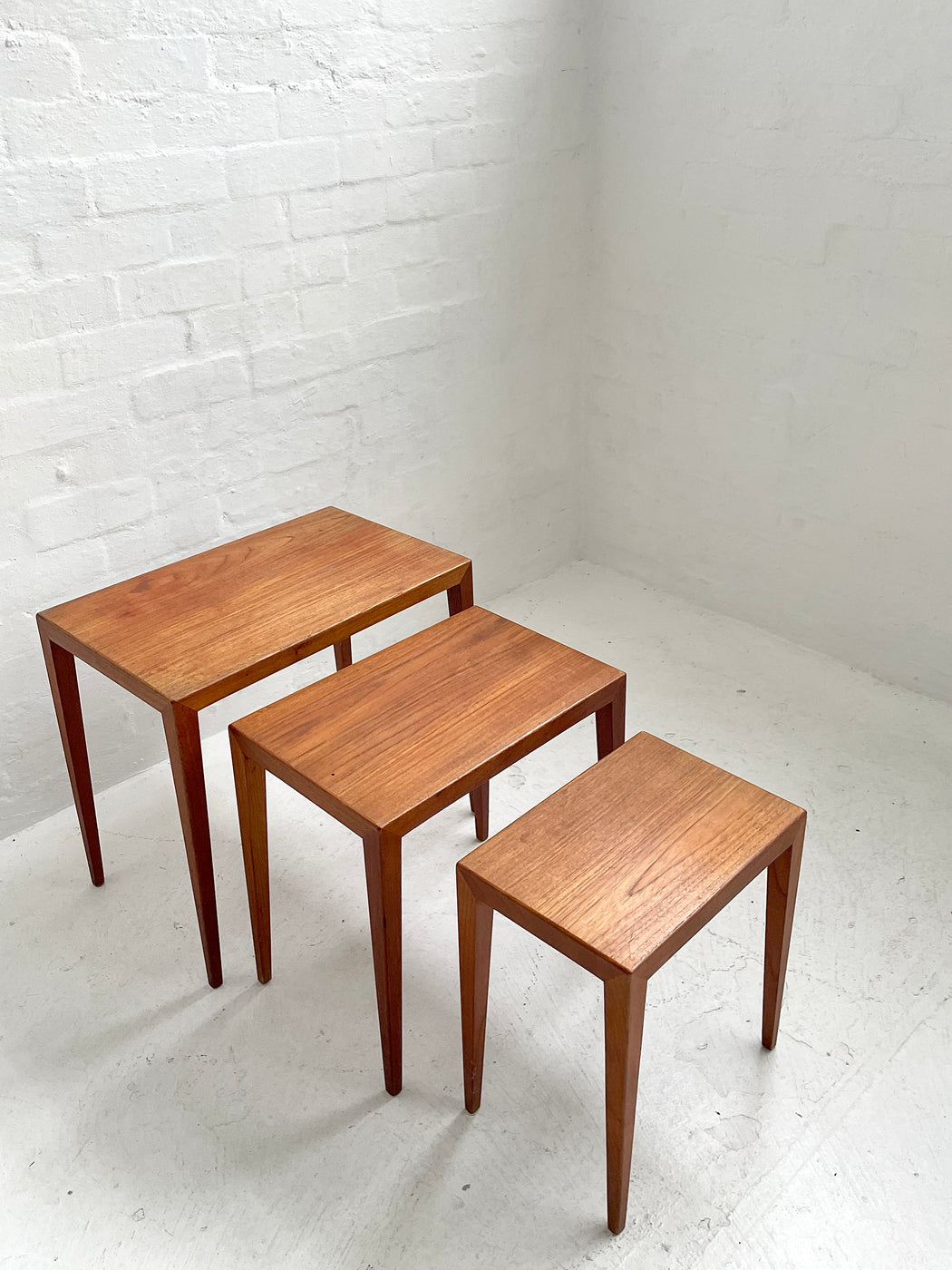 Severin Hansen Teak Nesting Tables