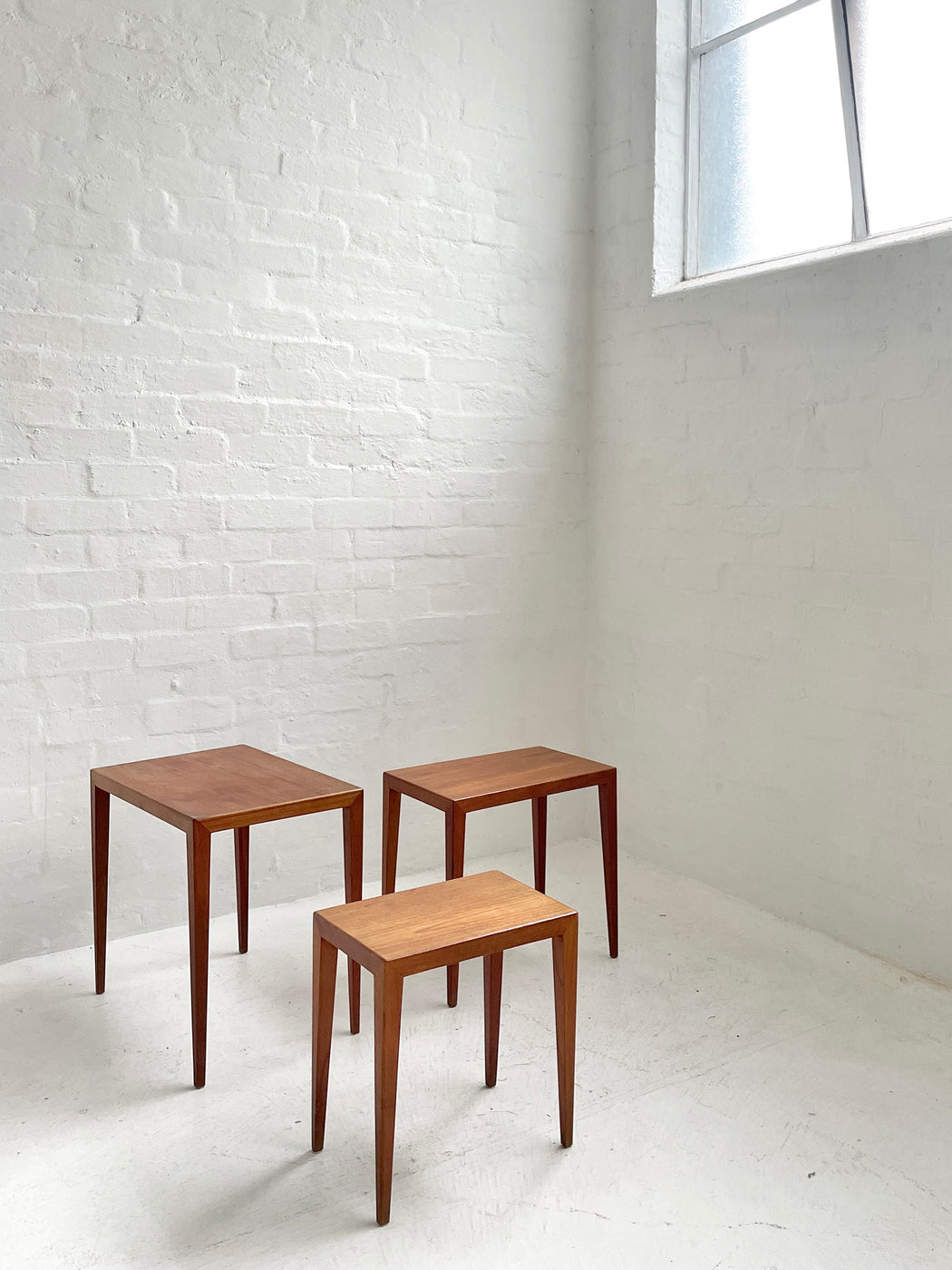 Severin Hansen Teak Nesting Tables