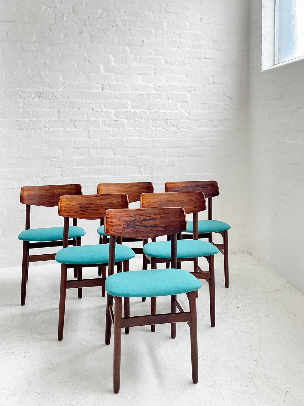 Six Danish Dining Chairs