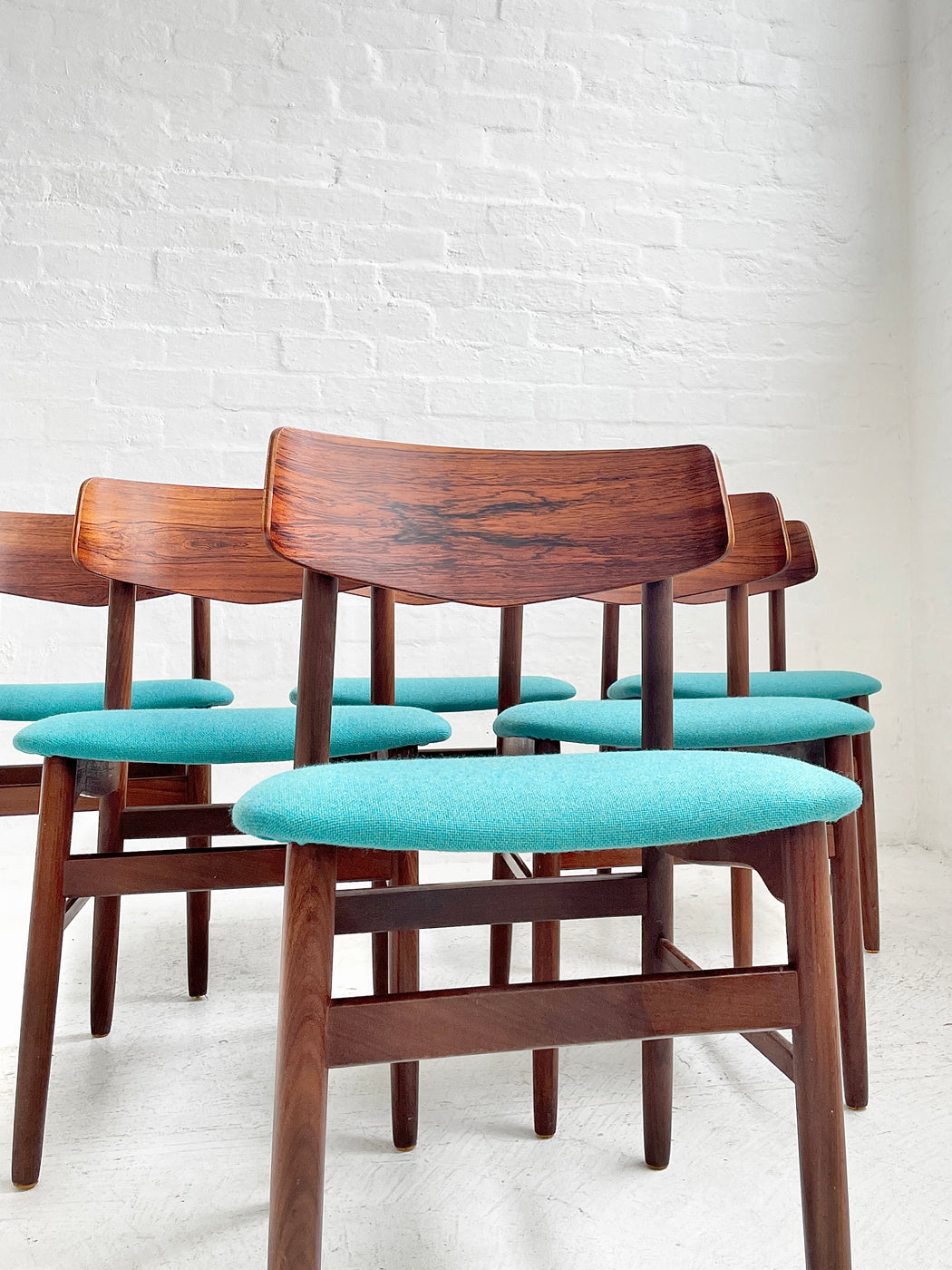 Six Danish Dining Chairs