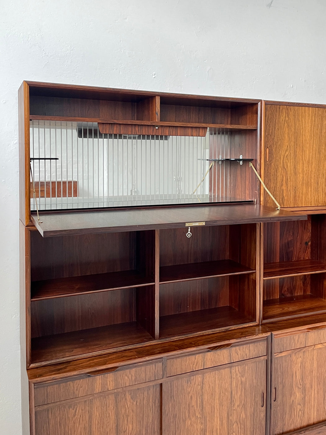 Bjerringbro Møbler Rosewood Modular Wall Unit