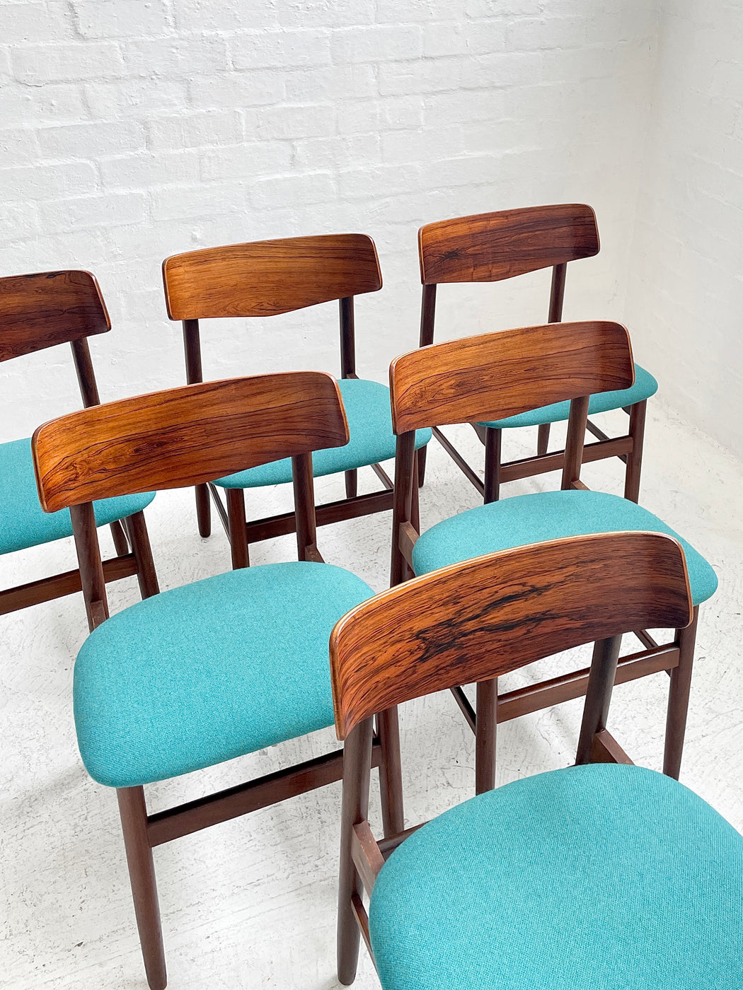 Six Danish Dining Chairs