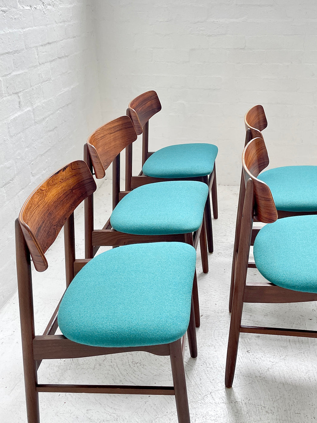 Six Danish Dining Chairs