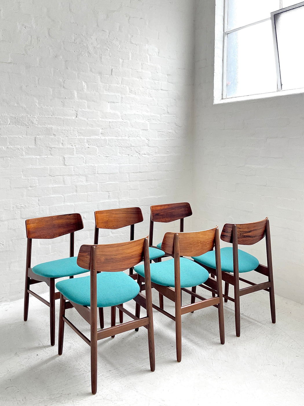 Six Danish Dining Chairs
