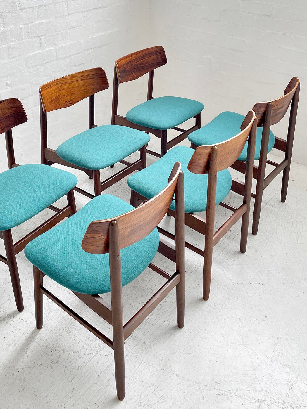 Six Danish Dining Chairs