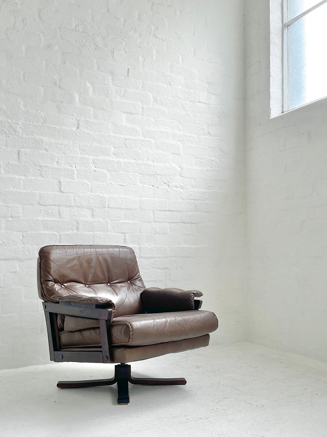 Arne Norell Swivel Chair