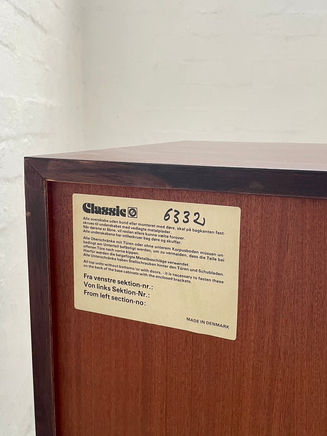 Gunni Omann Rosewood Drawers