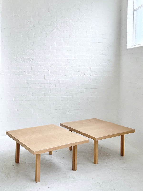 Pair of Danish Oak Coffee Tables