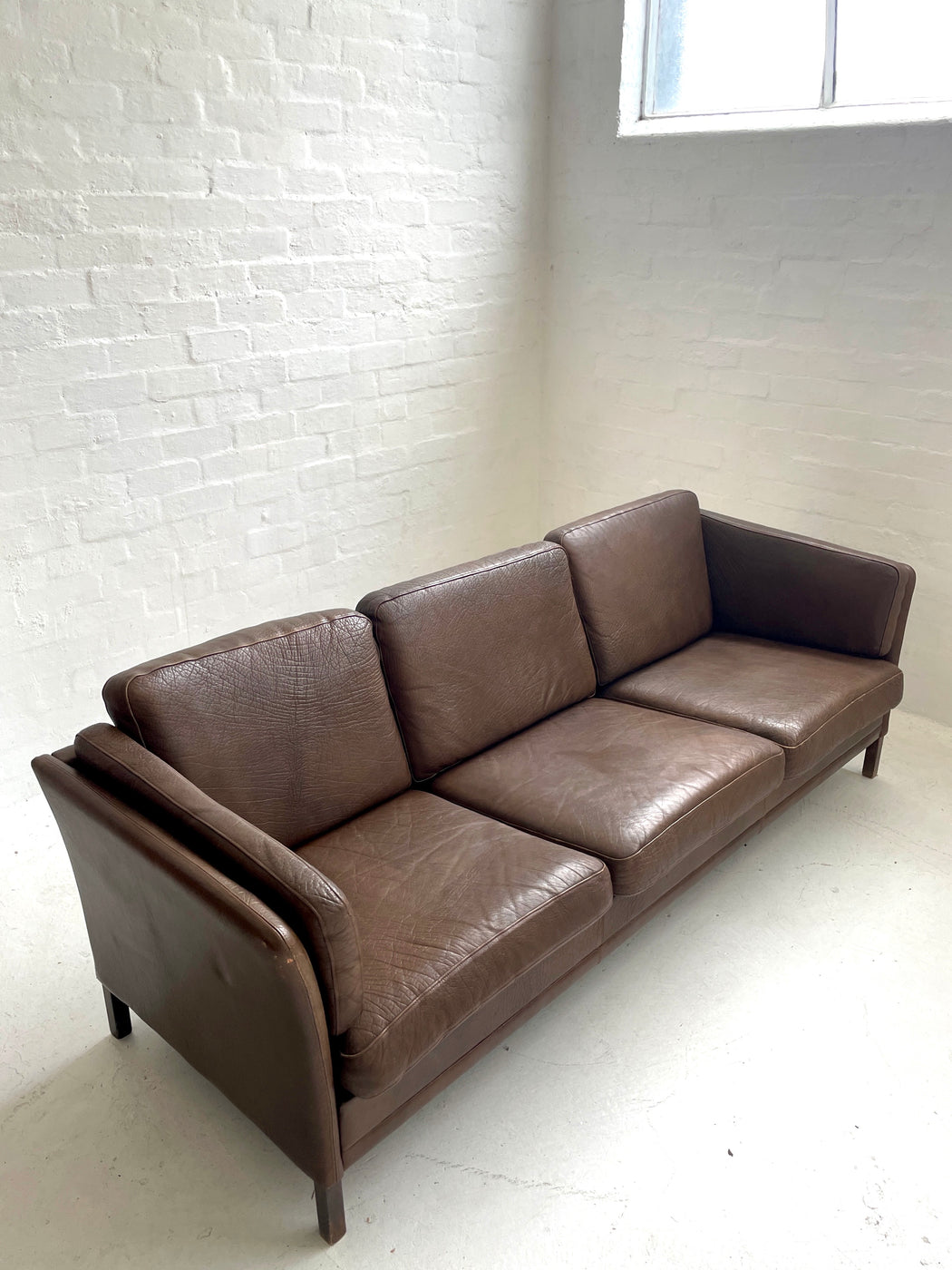 Danish Leather Sofa