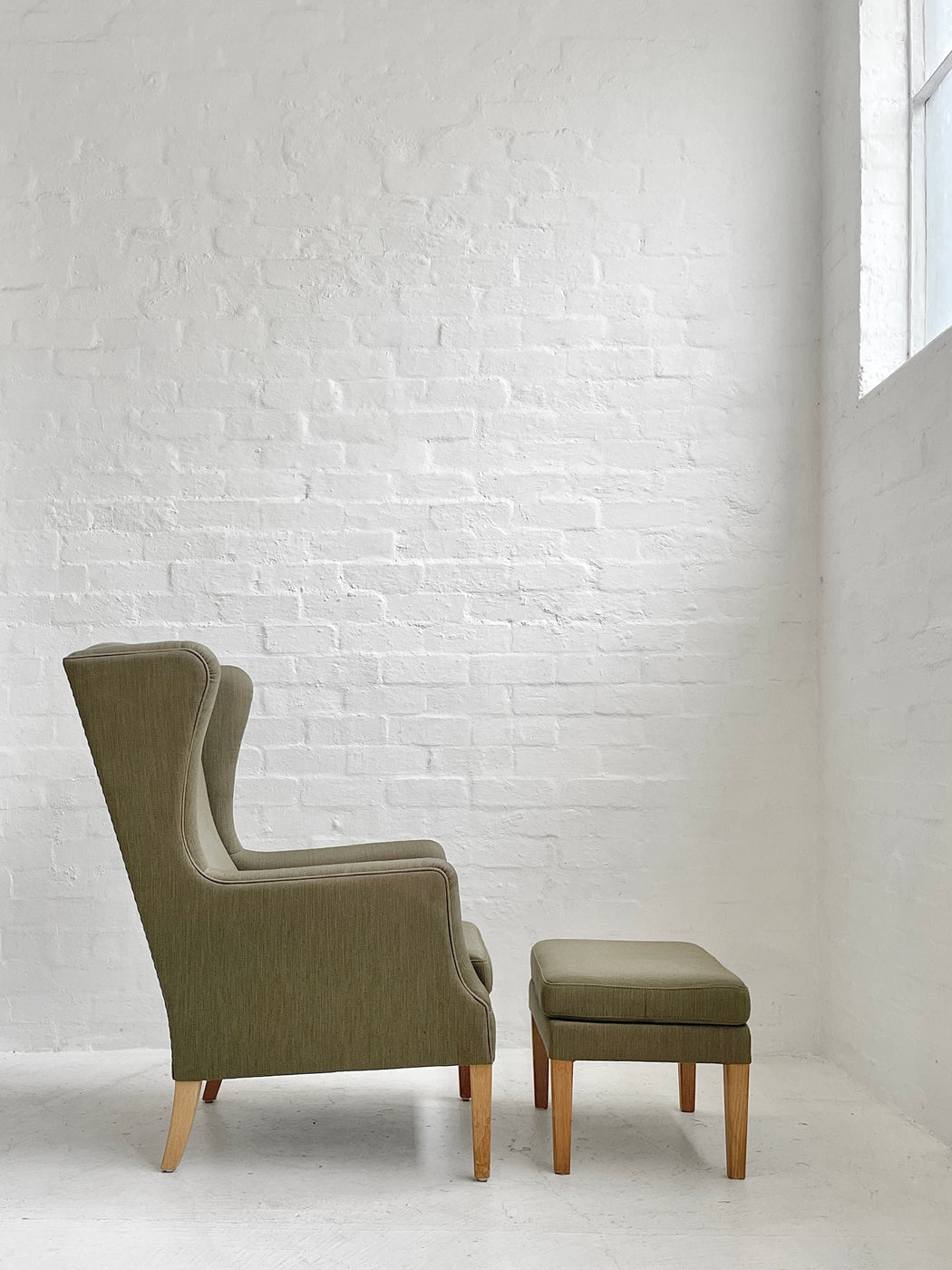 Danish Wingback Easy Chair