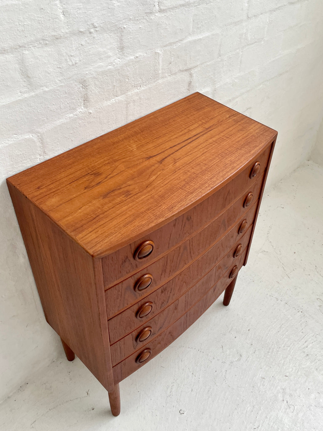 Small Danish Teak Chest of Drawers